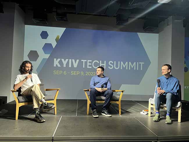 Buterin in Kyiv